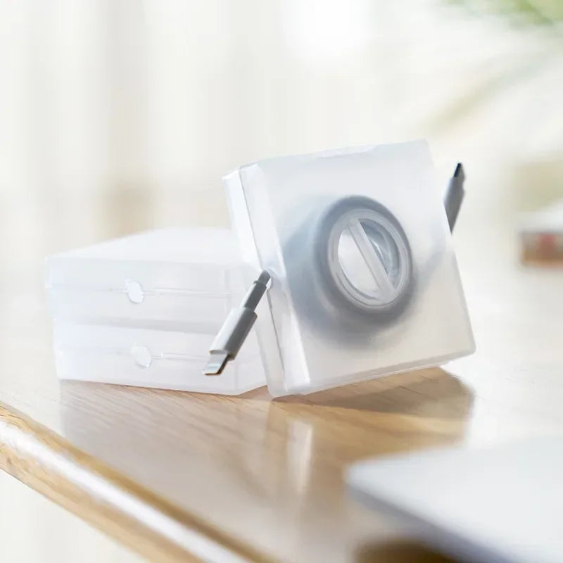 Portable Transparent Cable Organizer